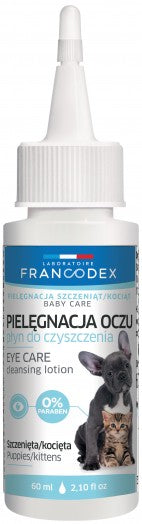 Francodex płyn do czyszczenia oczu dla szczeniąt i kociąt (60ml)
