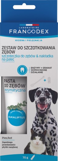 Francodex zestaw do szczotkowania zębów (70g)