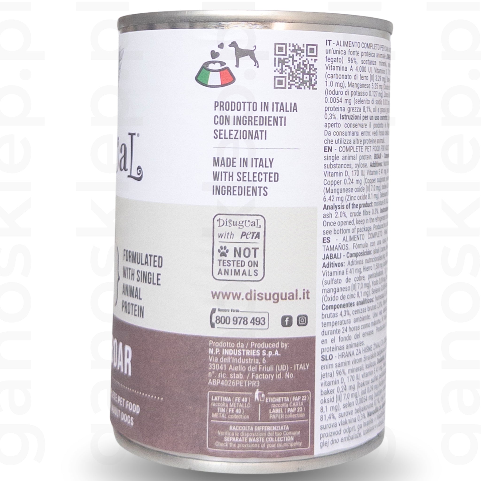 DISUGUAL Monoprotein – Dzik (400g)