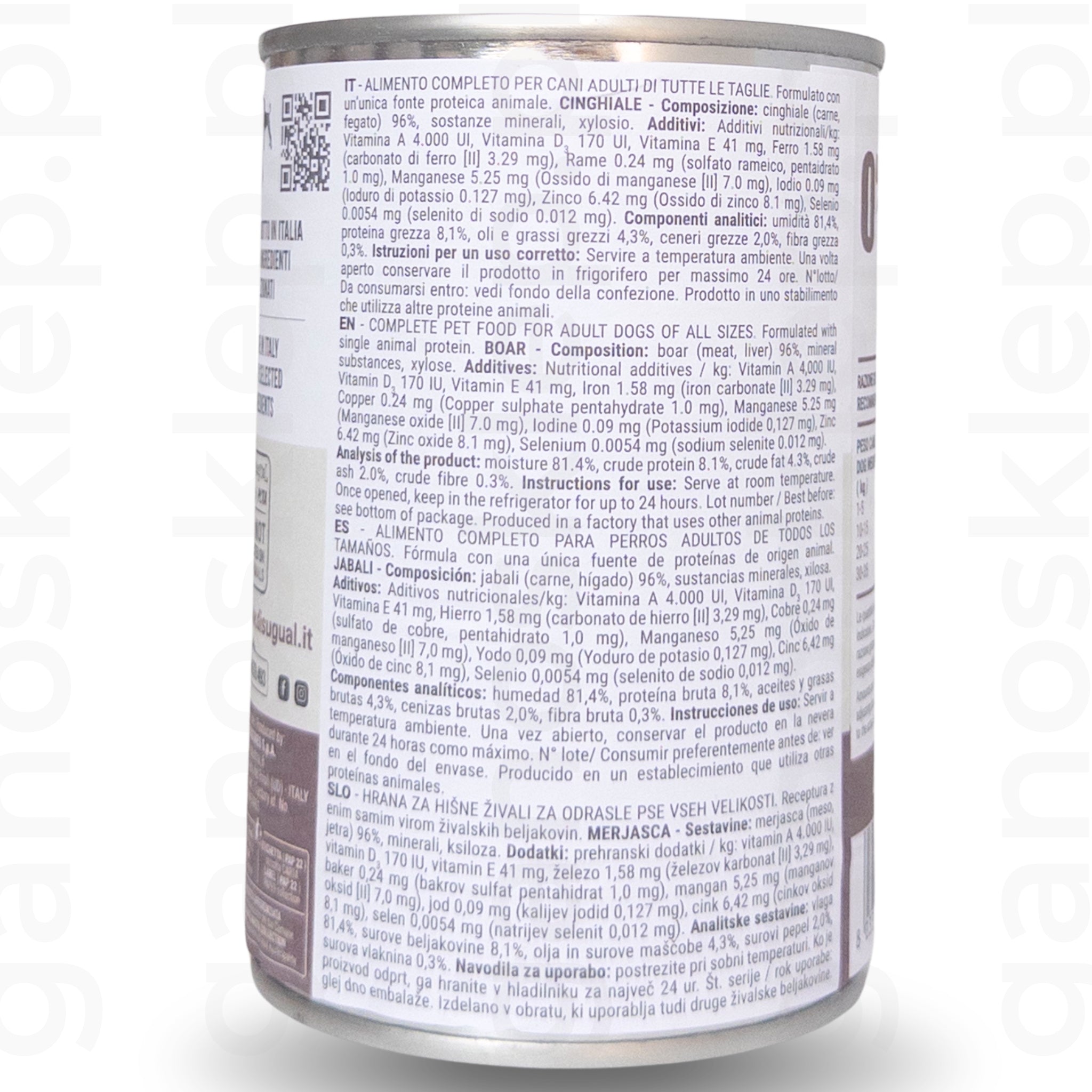 DISUGUAL Monoprotein – Dzik (400g)
