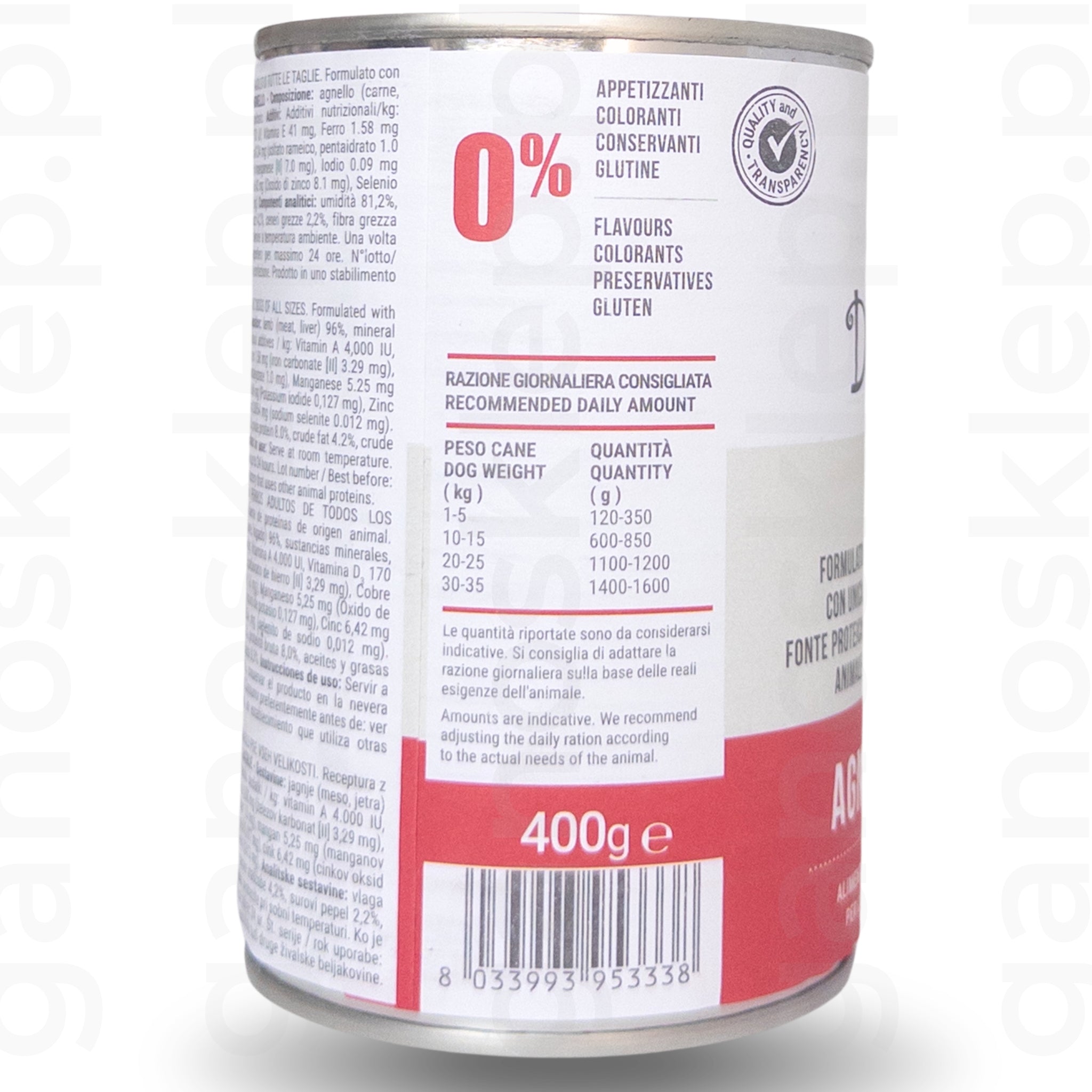 DISUGUAL Monoprotein – Jagnięcina (150g, 400g)