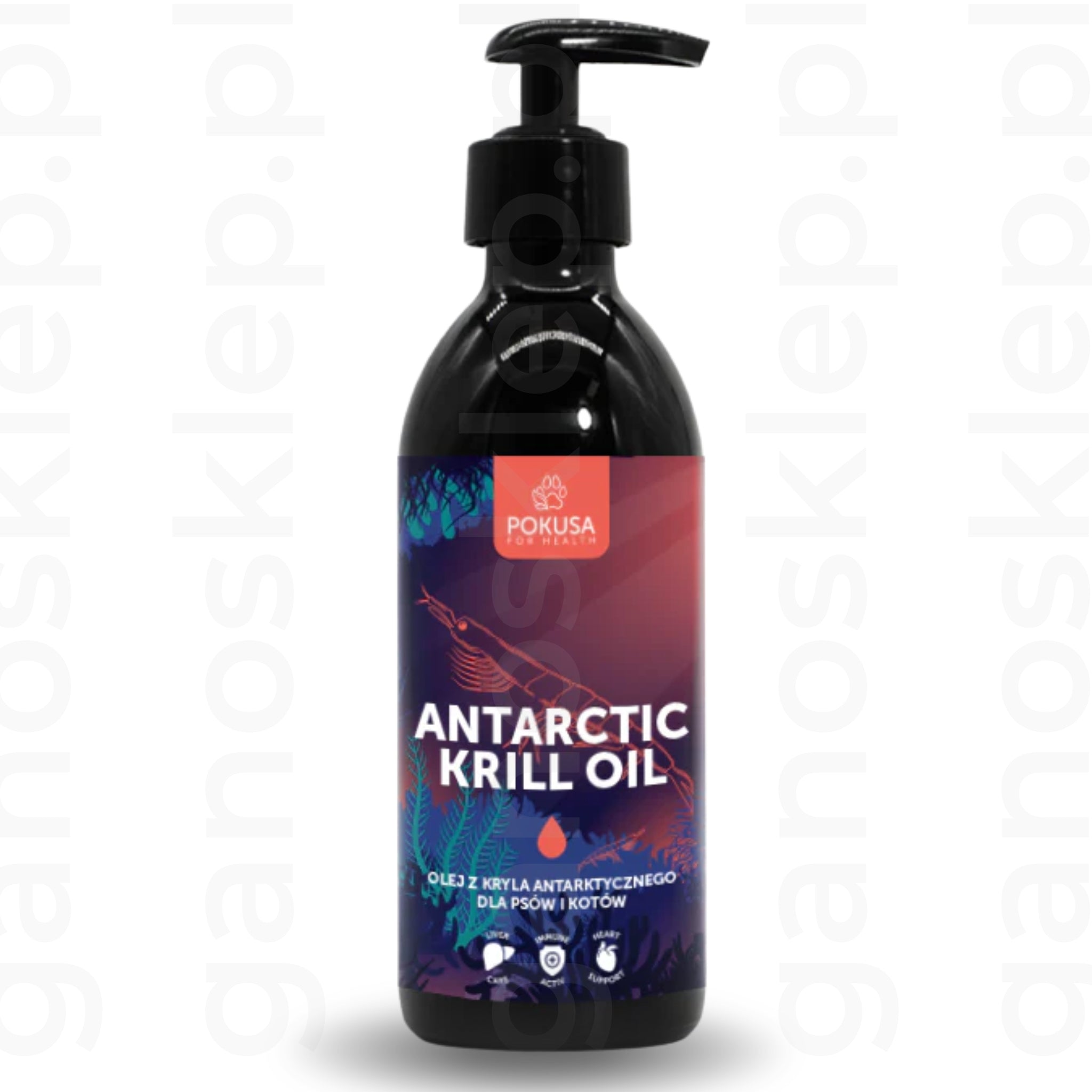 POKUSA Olej z Kryla Antarktycznego (100ml, 250ml, 500ml)