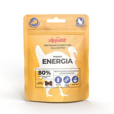 Comfy appetit – kot większa energia (70g)