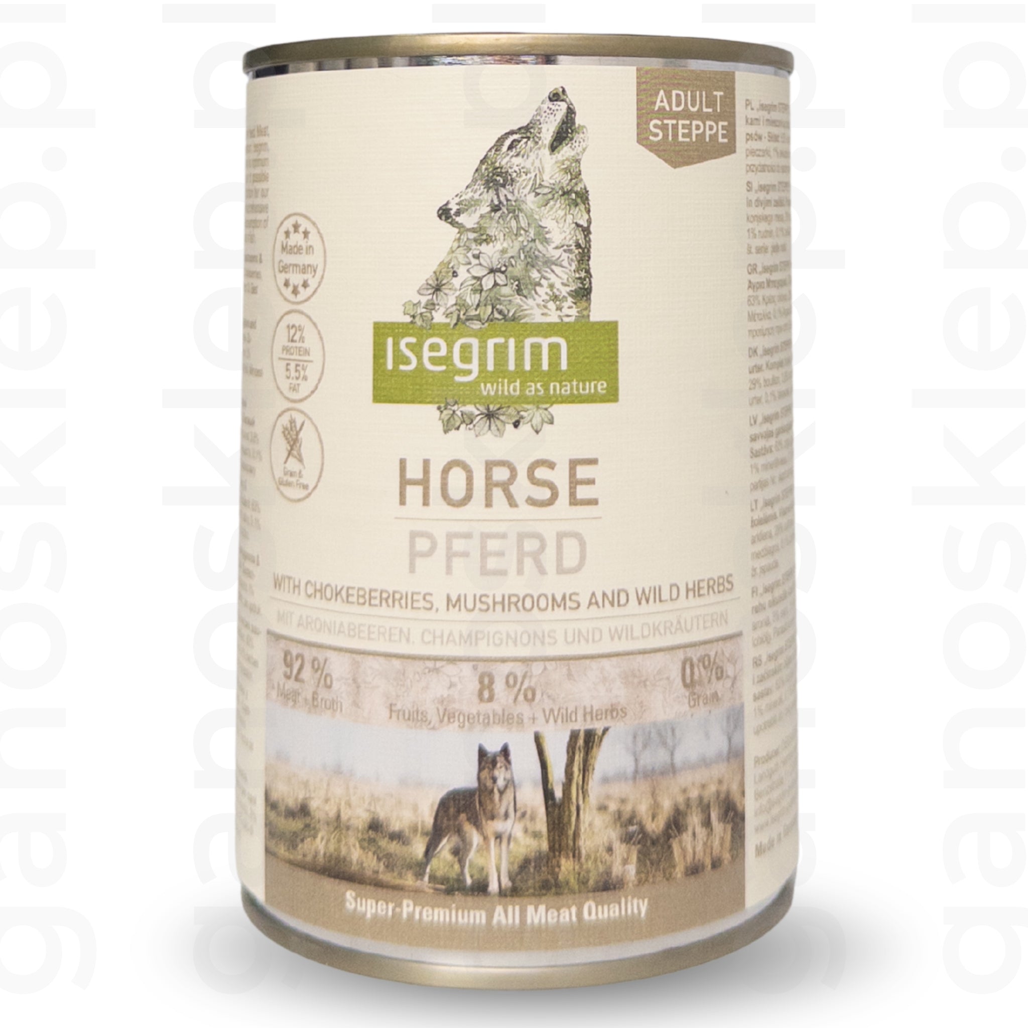 Isegrim Konina + Aronia, Grzyby i Dzikie Zioła dla Psa (400g)