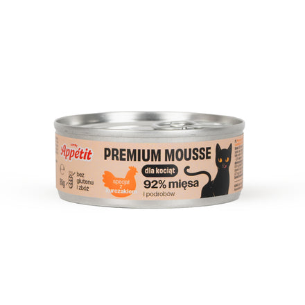 Comfy Appetit Premium Mousse Kitten kurczak (85g)