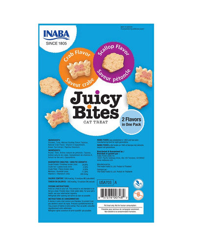 INABA Juicy Bites Przegrzebki & Krab (33,9g)