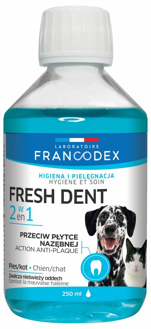 FRANCODEX 2w1 Płyn do higieny jamy ustnej (500ml)