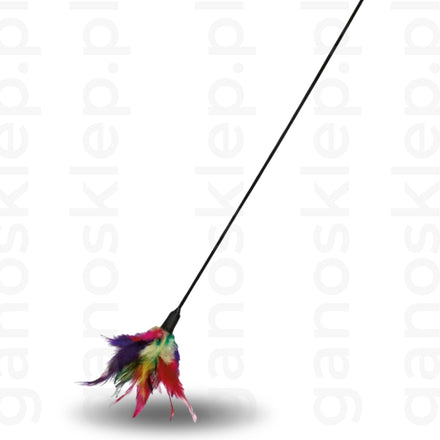 TRIXIE zabawka dla kota wędka z piórami (50 cm)