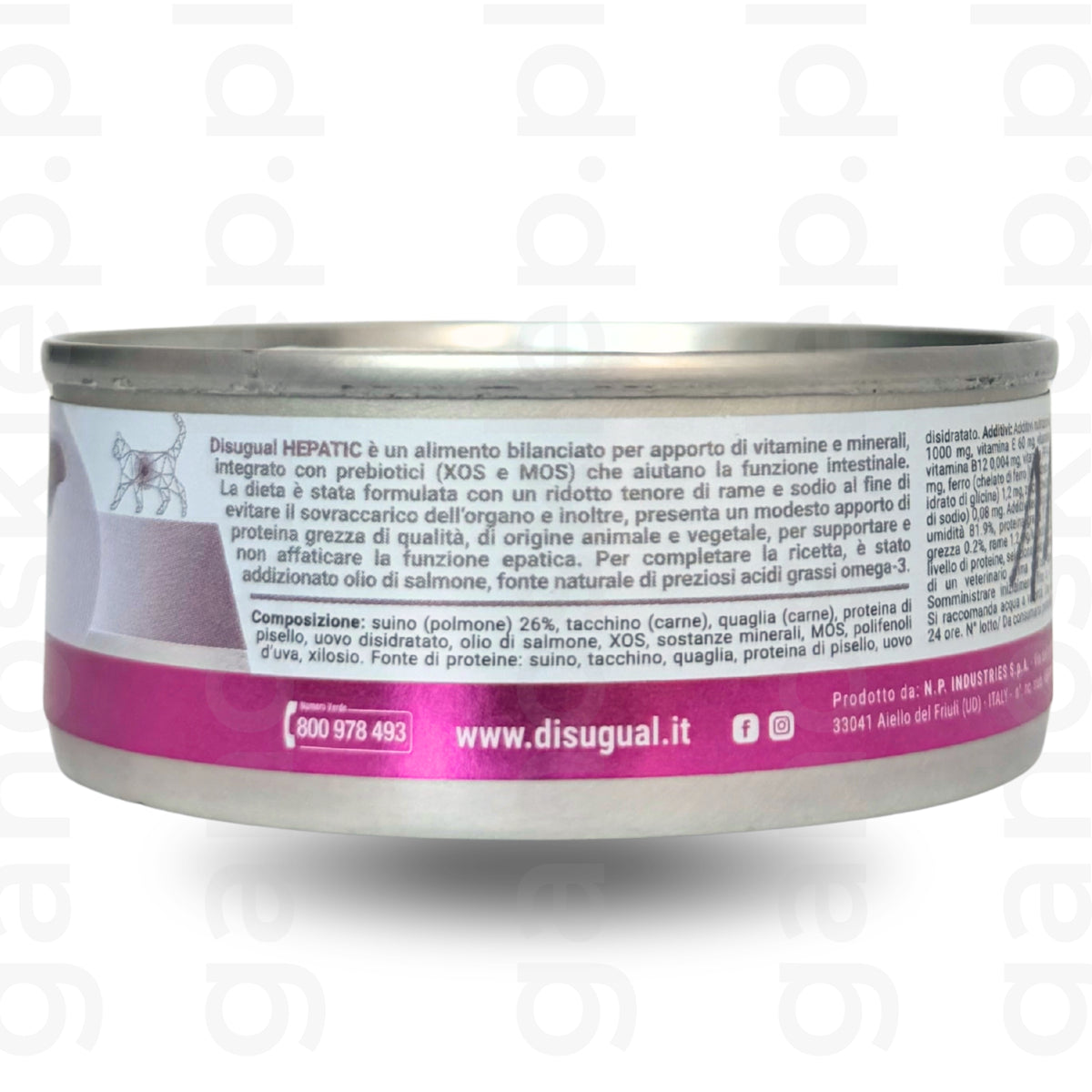 DISUGUAL CAT HEPATIC Wieprzowina (85g) mokra karma dla kota