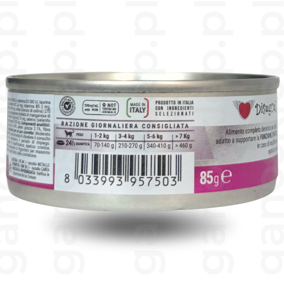DISUGUAL CAT HEPATIC Wieprzowina (85g) mokra karma dla kota