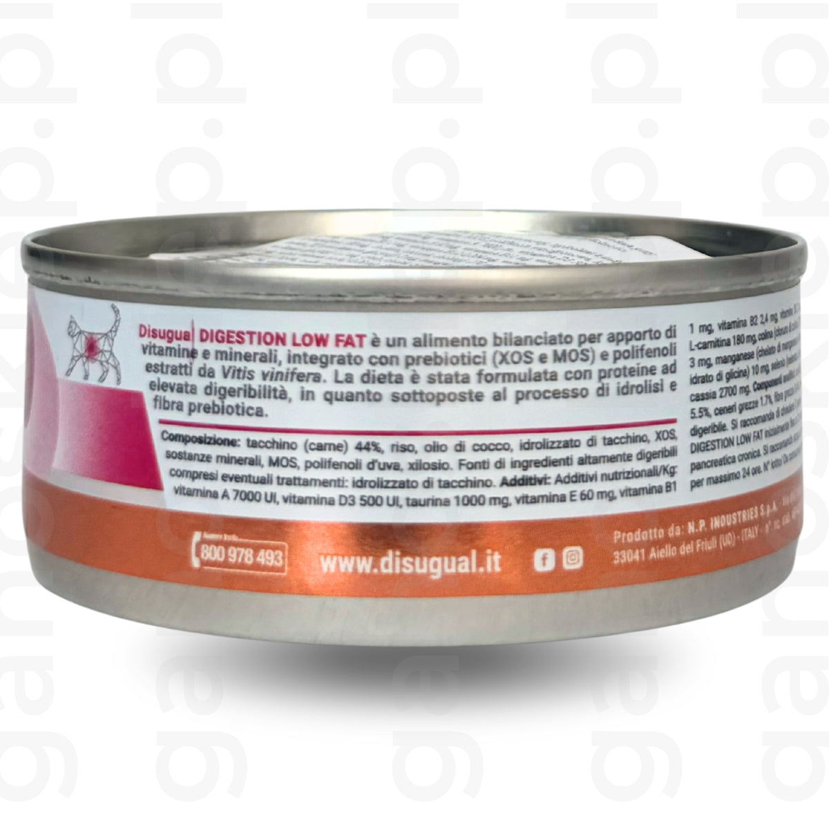 DISUGUAL CAT Digestion (low fat) Indyk (85g) mokra karma dla kota
