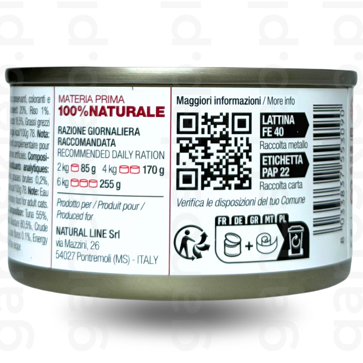 NATURAL CODE 09 – tuńczyk i krewetki (85g) mokra karma dla kota