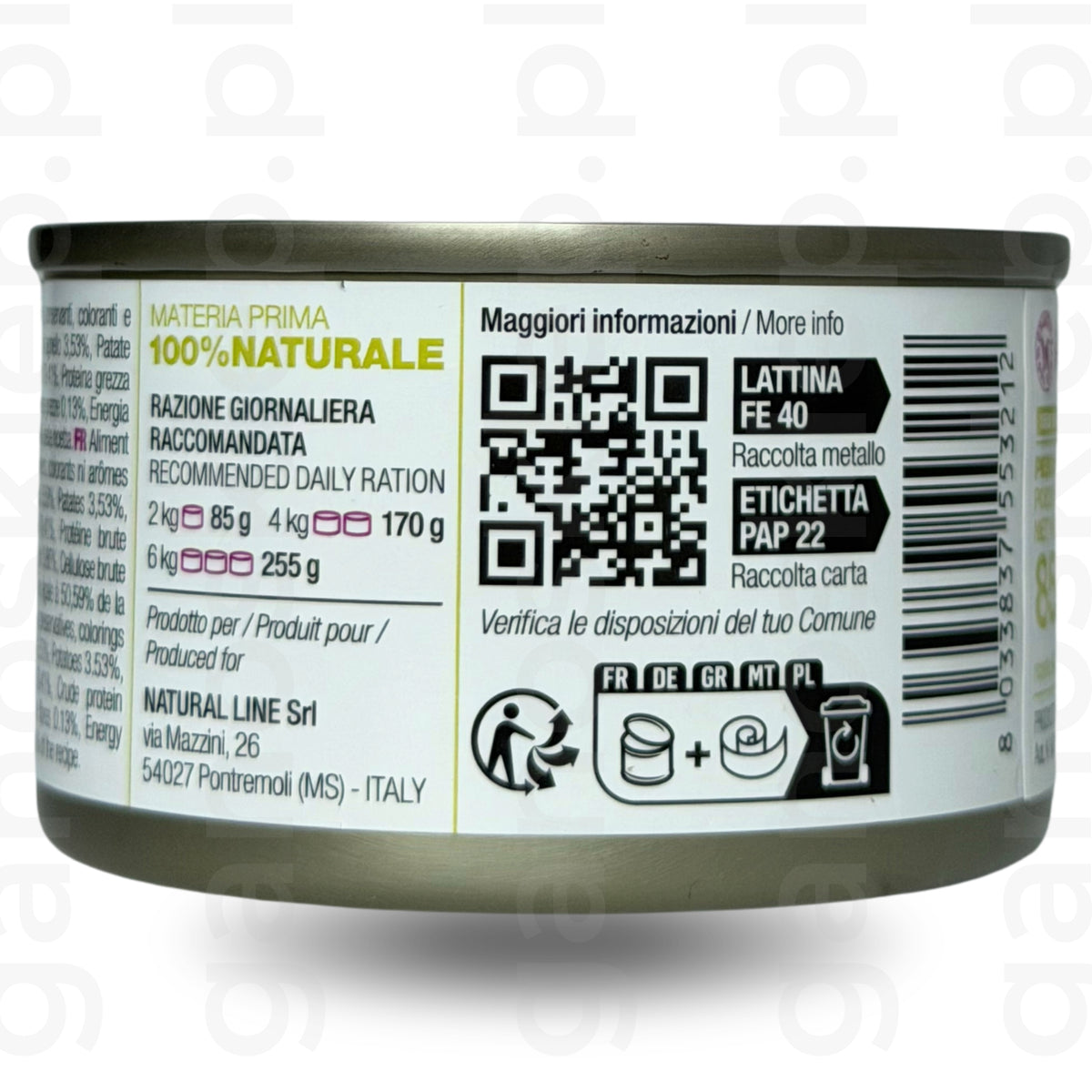NATURAL CODE 21 – tuńczyk, jagnięcina i ziemniak w galarecie (85g) mokra karma dla kota