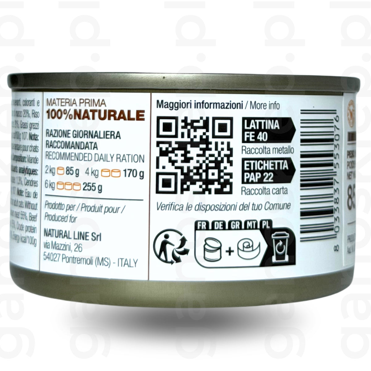 NATURAL CODE 07 – Kurczak i wołowina (85g) mokra karma dla kota