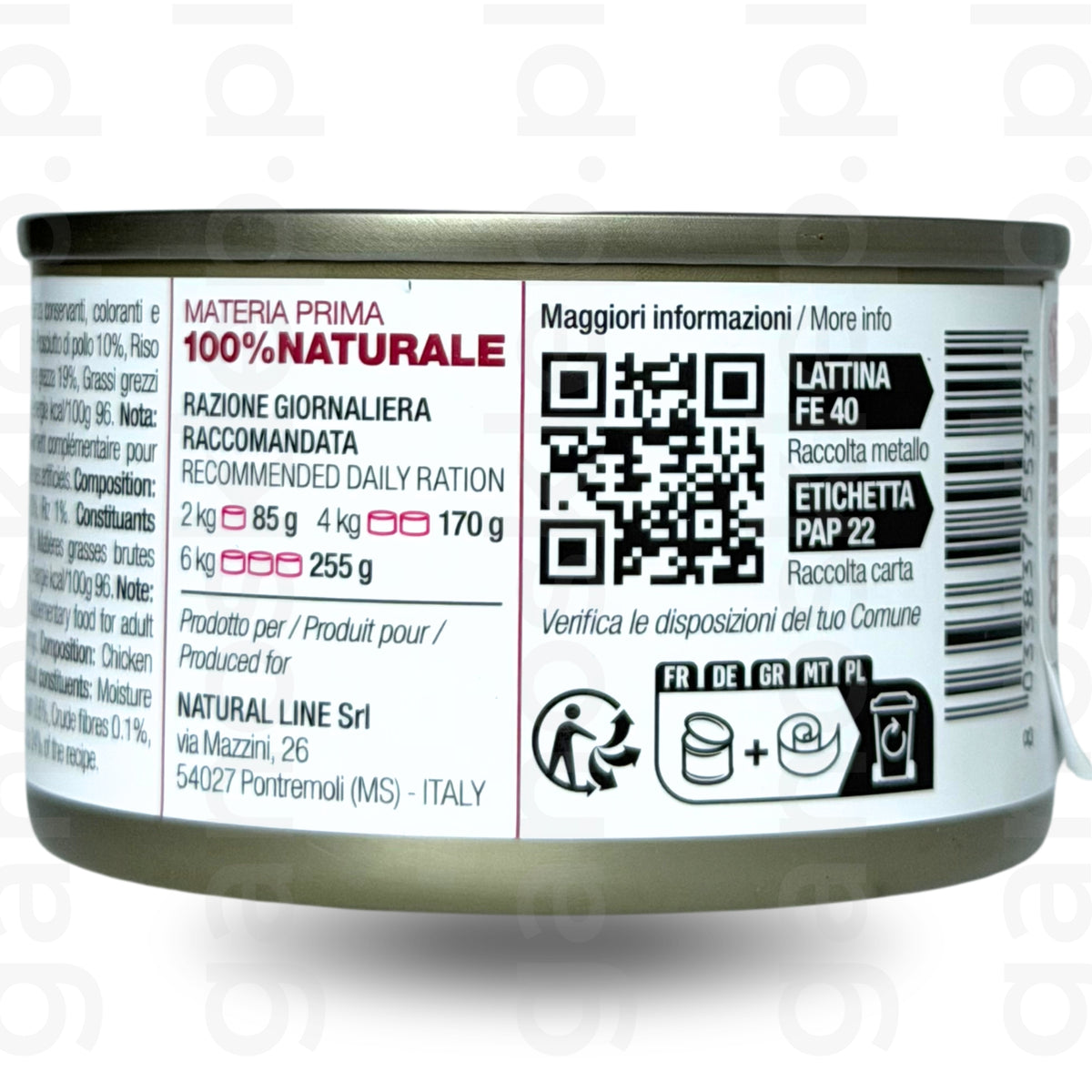 NATURAL CODE 05 – kurczak i szynka (85g) mokra karma dla kota