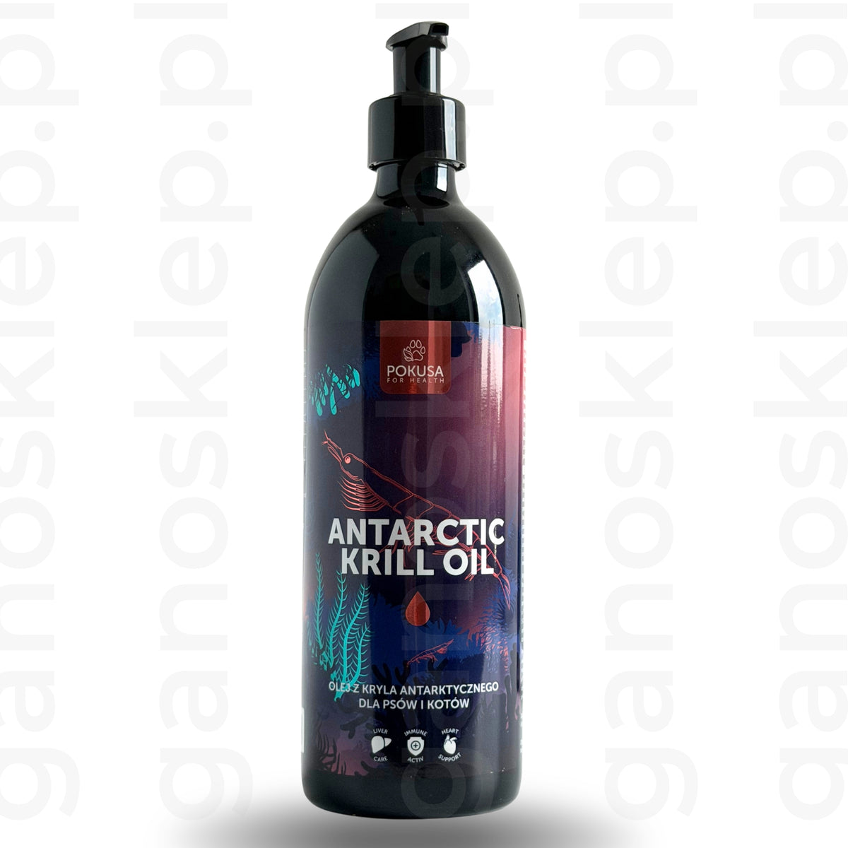 POKUSA Olej z Kryla Antarktycznego (100ml, 250ml, 500ml)
