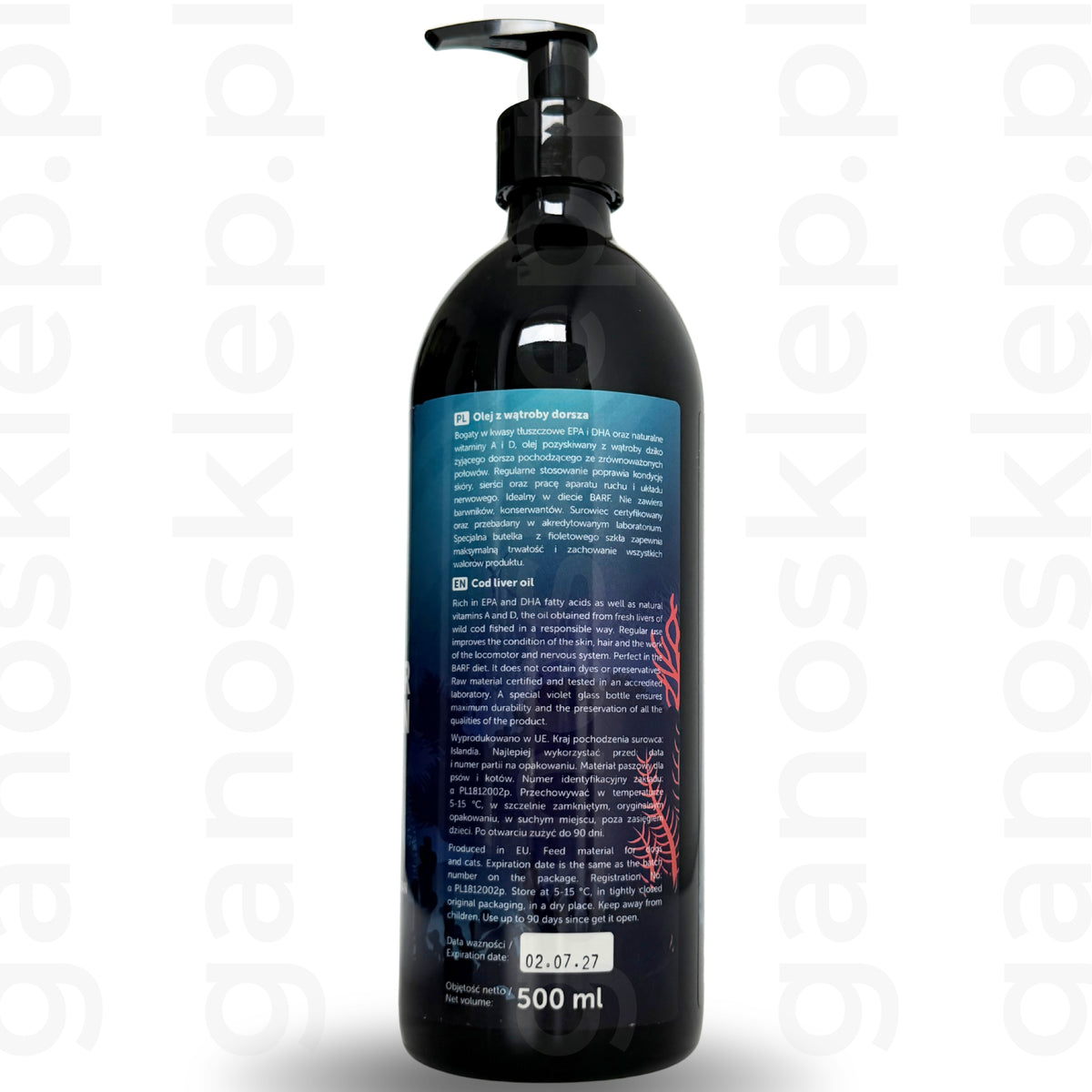 POKUSA Olej z Wątroby Dorsza (100ml, 250ml, 500ml)