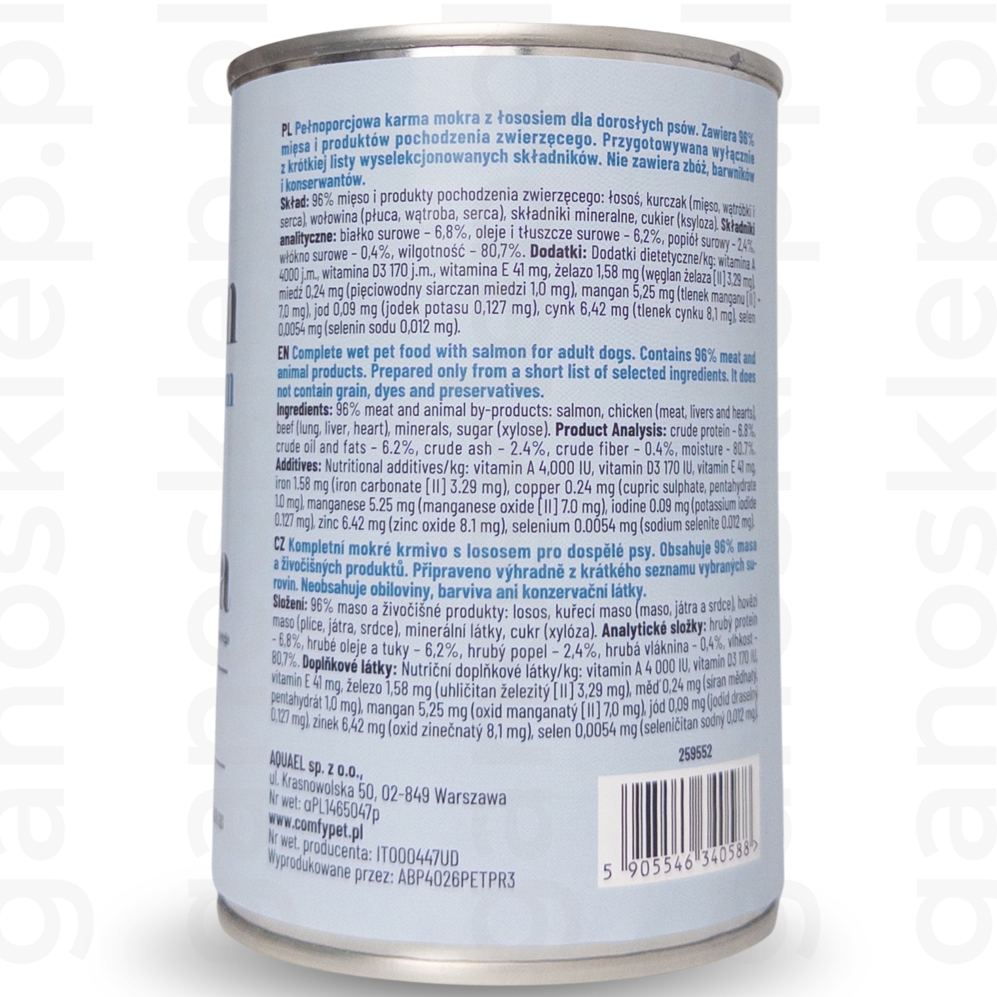 Comfy Appetit PREMIUM – Łosoś (400g)
