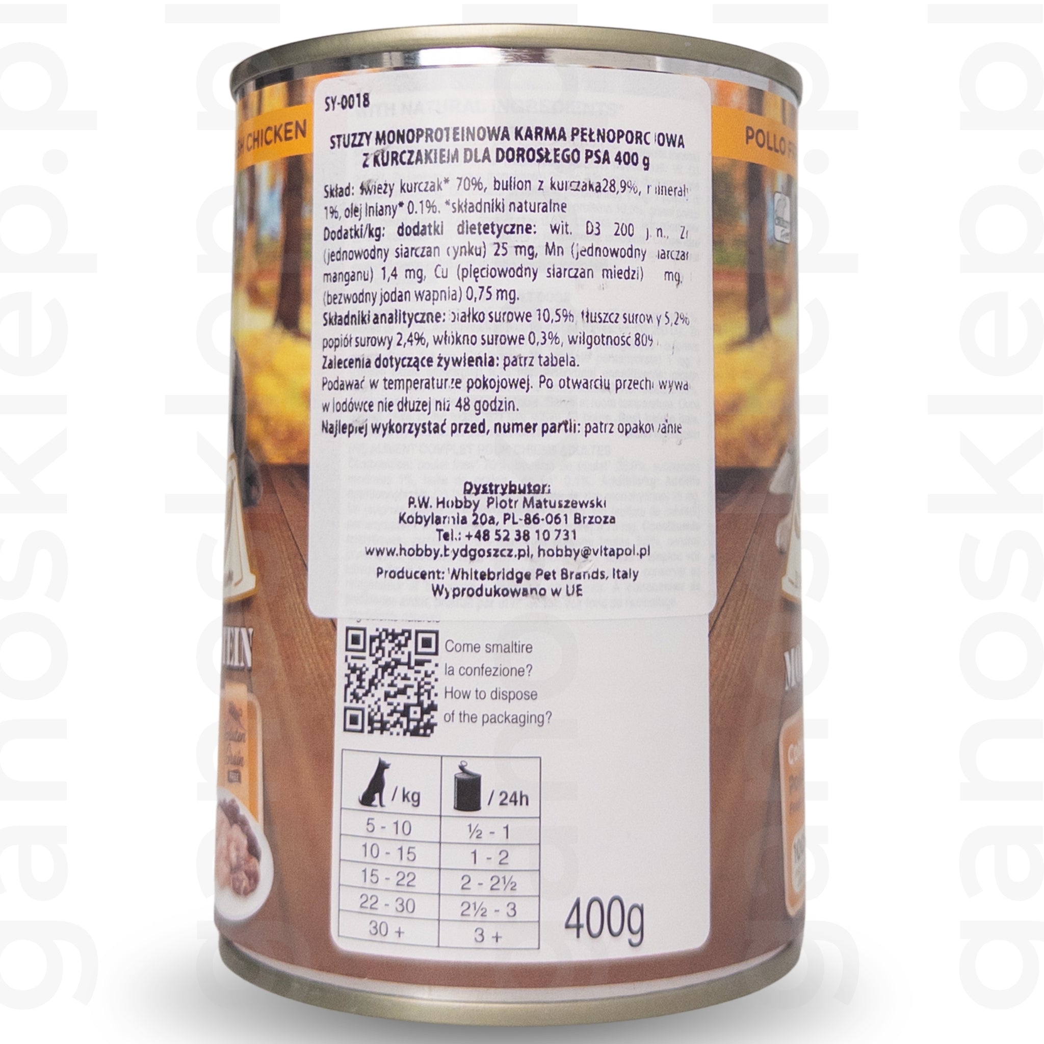 Stuzzy Monoprotein – Kurczak (150g, 400g, 800g)