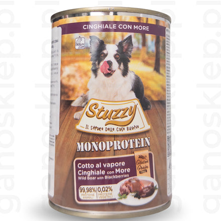 Stuzzy Monoprotein – Dziczyzna Jeżyny (400g)