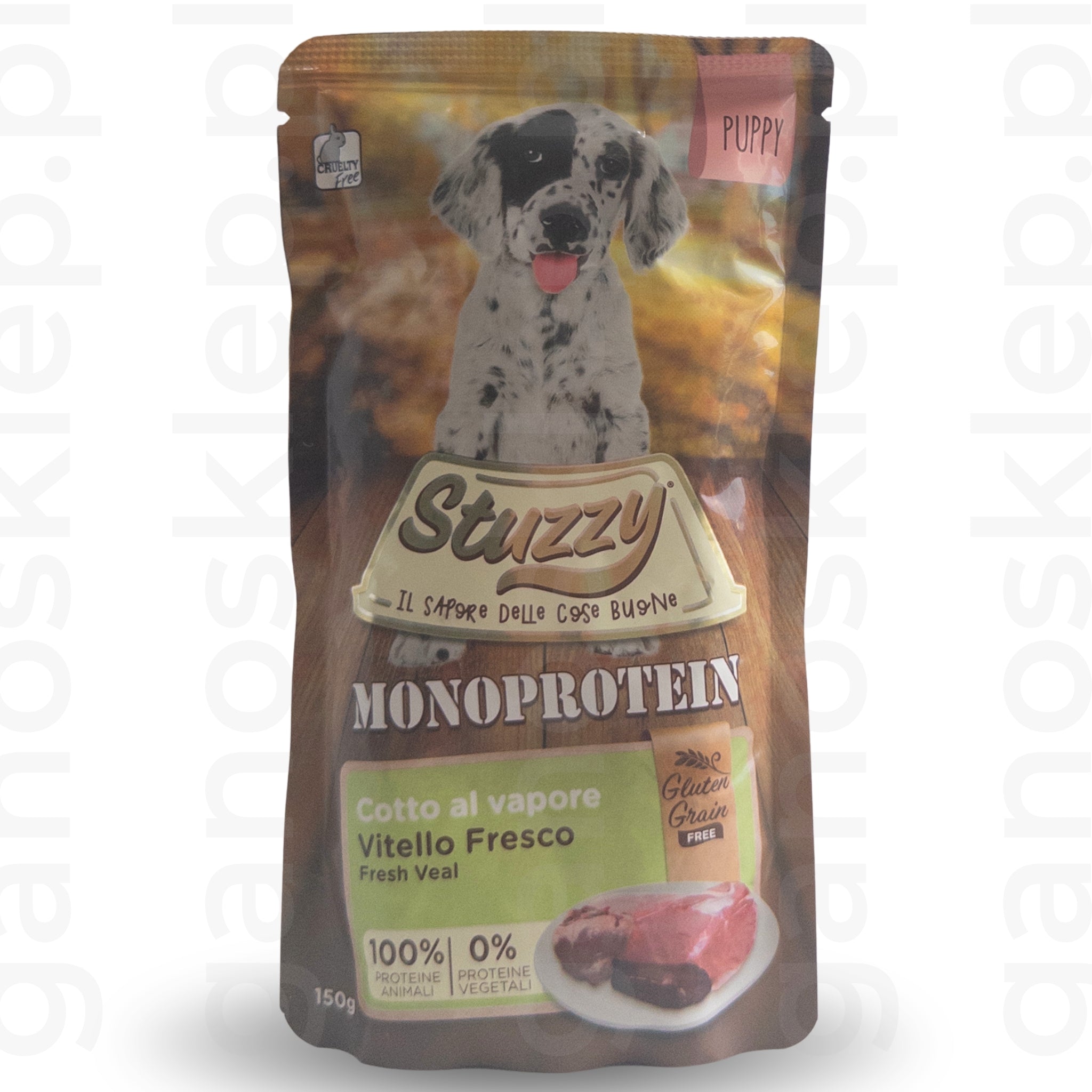Stuzzy Monoprotein Puppy – Cielęcina (150g, 400g)