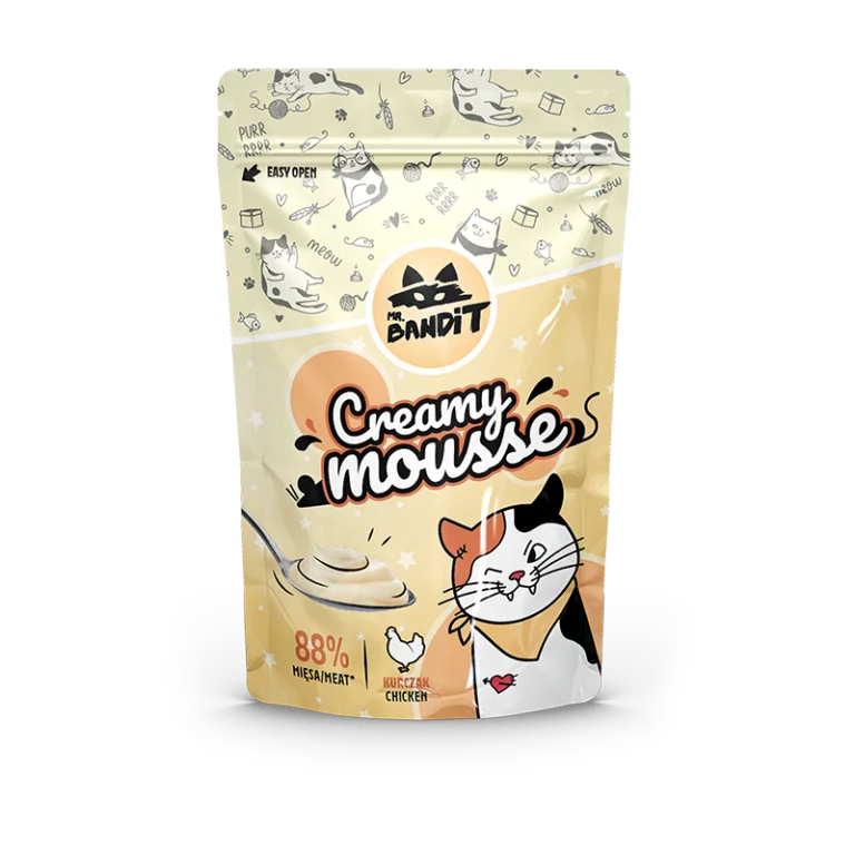 Mr. BANDIT Creamy mousse z kurczakiem (60g)