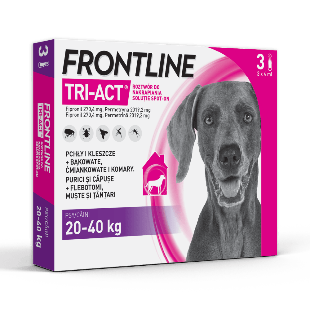 Frontline Tri-Act Spot-on (3 pipety)