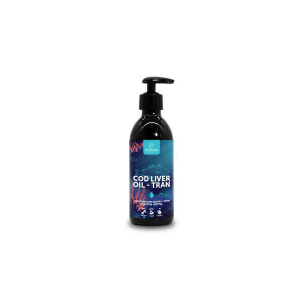 POKUSA Olej z Wątroby Dorsza (100ml, 250ml, 500ml)