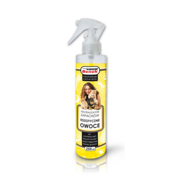 Super Benek Neutralizator Spray (Morski, Białe kwiaty, Aloes, Zielona herbata, Egzotyczne owoce) (250ml)
