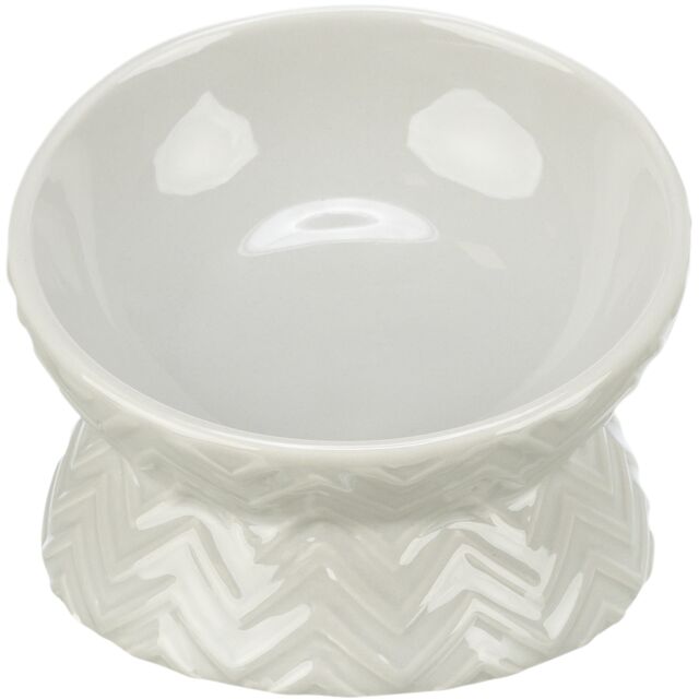TRIXIE Miska ceramiczna dla kota okrągła – biała