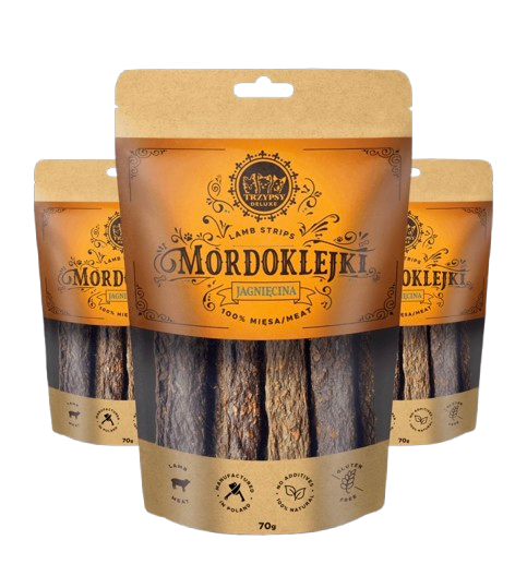 Trzypsy Mordoklejki z jagnięciny (70g)