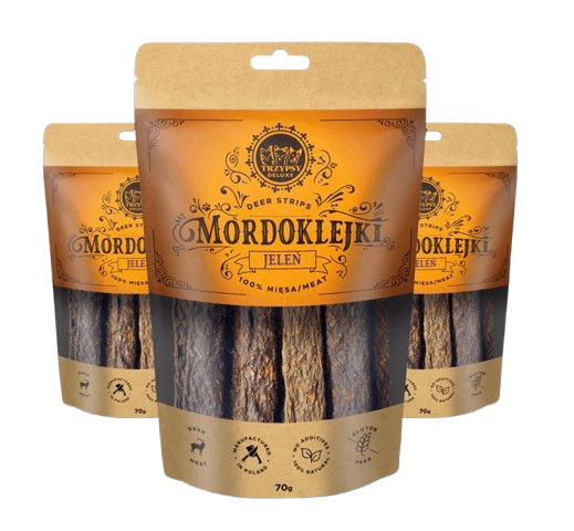 Trzypsy Mordoklejki z jelenia (70g)