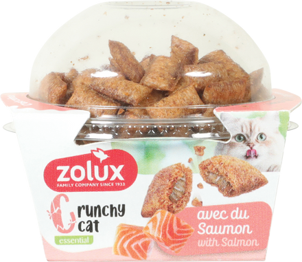 Zolux Crunchy Cat – łosoś (80 g)
