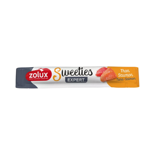 Zolux Sweeties Tuńczyk – Łosoś (14g) Kremowy przysmak dla kotów