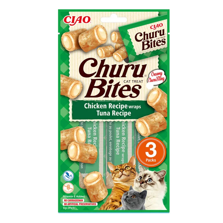 INABA Churu Bites z kurczakiem & tuńczykiem (30g)