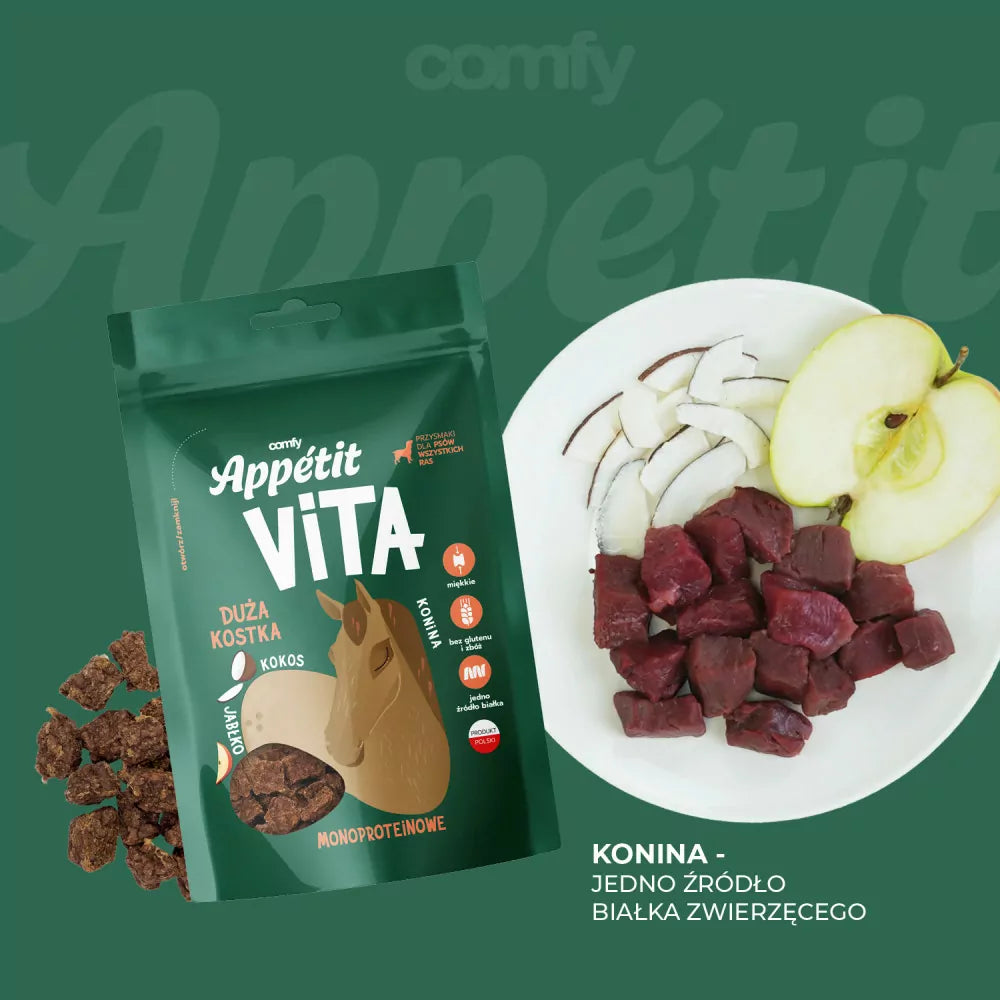 COMFY APPETIT VITA KOSTKA DUŻA KONINA (80G)