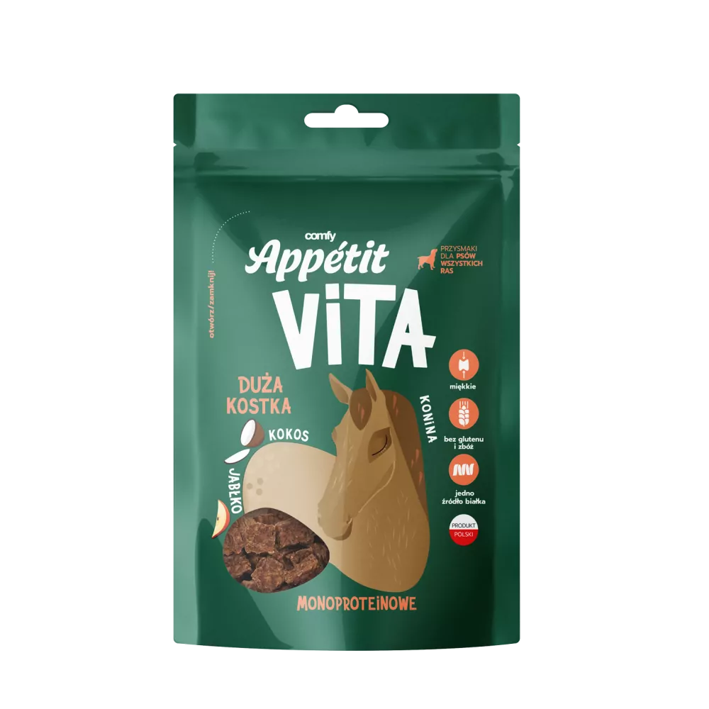 COMFY APPETIT VITA KOSTKA DUŻA KONINA (80G)