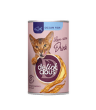 Delickcious Uzupełniająca karma dla kotów – Napój z rybami oceanicznymi (140g/12)