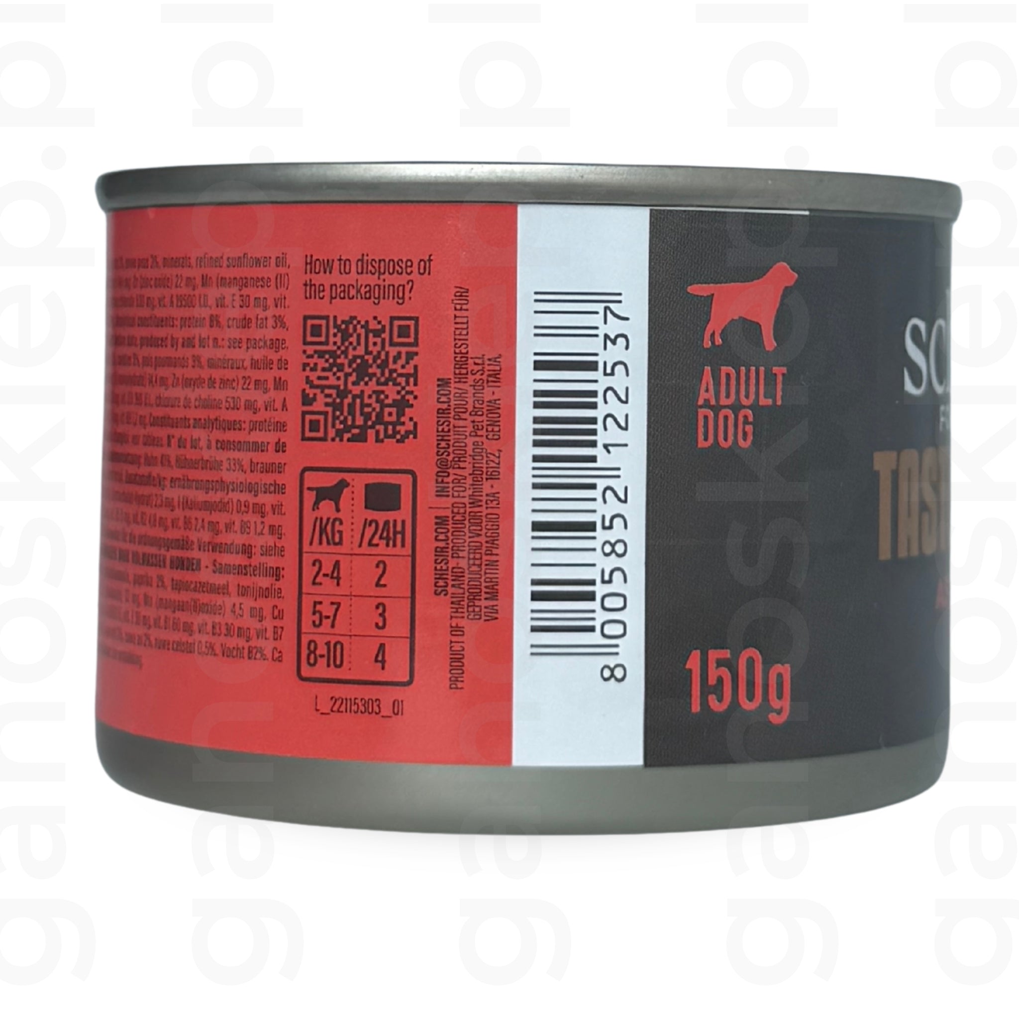 SCHESIR Taste the world Azjatycka mieszanka Stir Fry w bulionie z brązowym ryżem (150g)