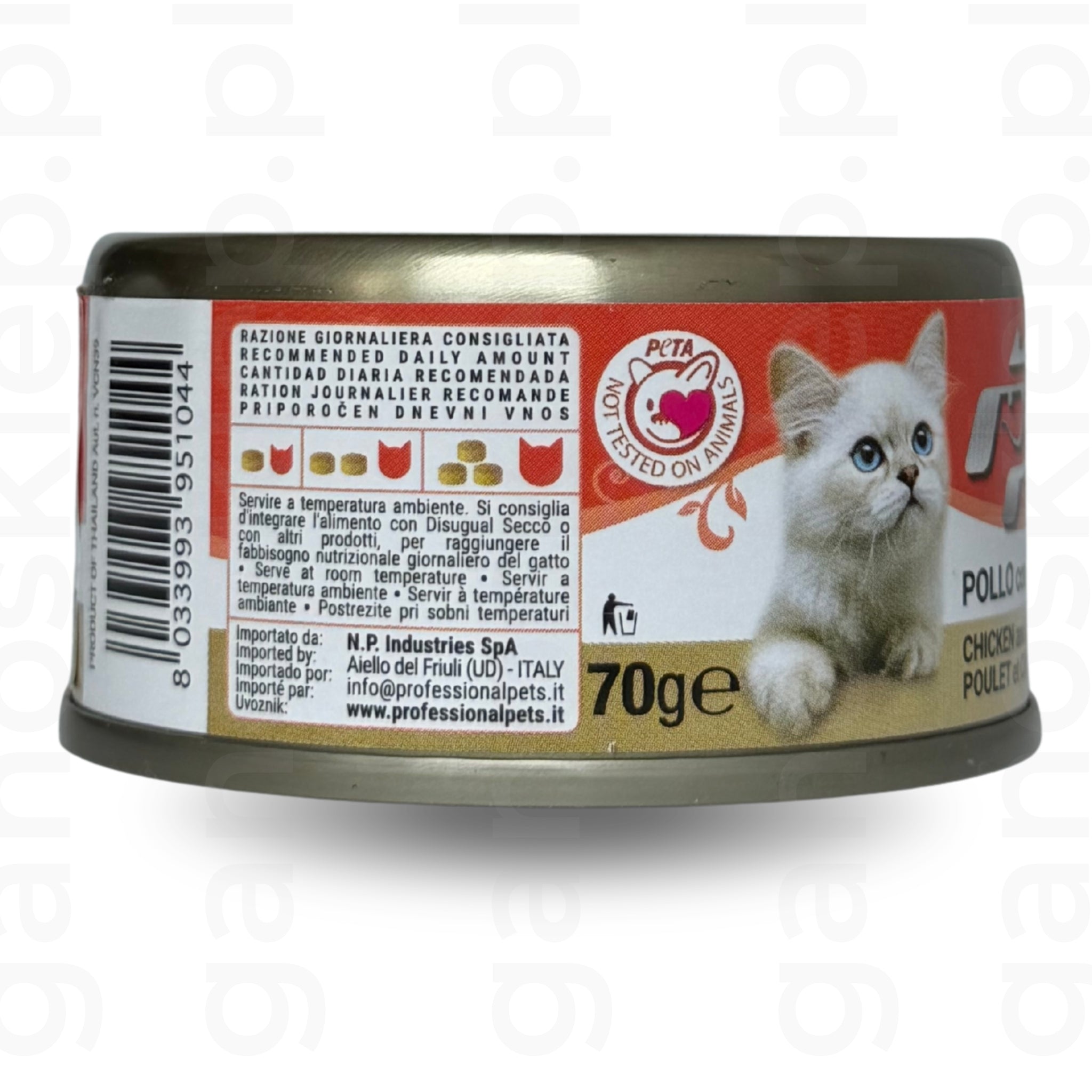 Professional Pets – Kurczak z krewetkami (70g)