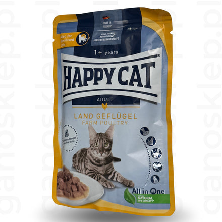 Happy Cat Culinary – drób hodowlany (85g)