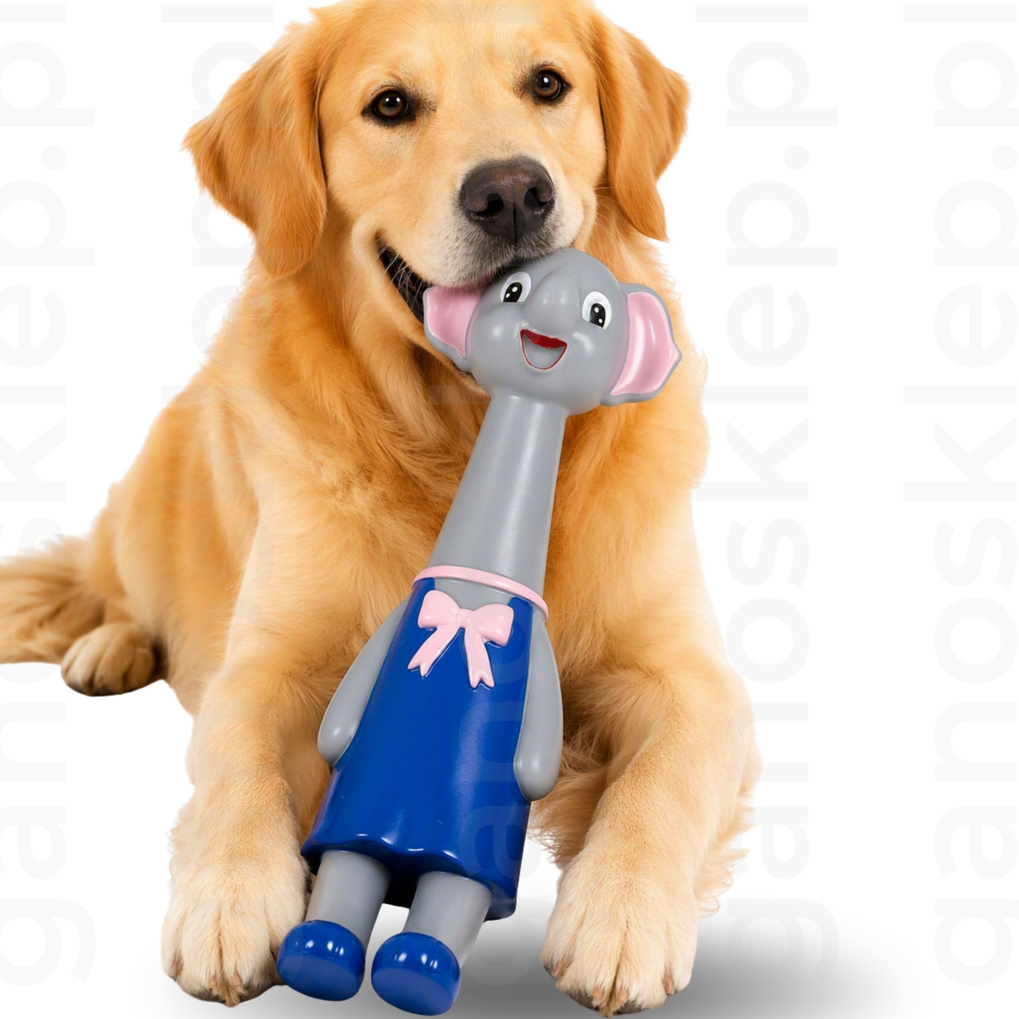 ZOLUX Zabawka dla psa słoń z piszczałką interaktywna (32cm)