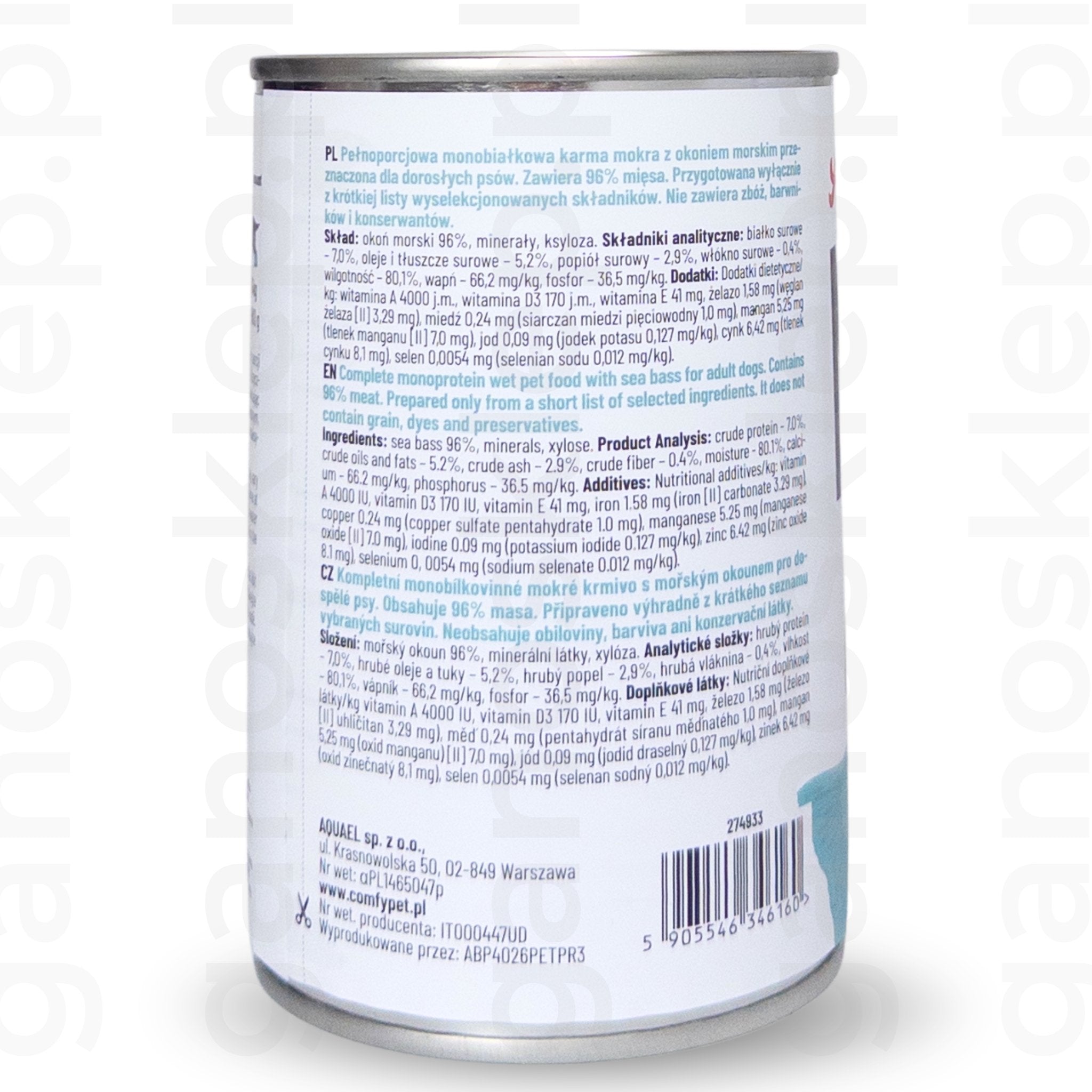 Comfy Appetit Mono Okoń Morski (400g)