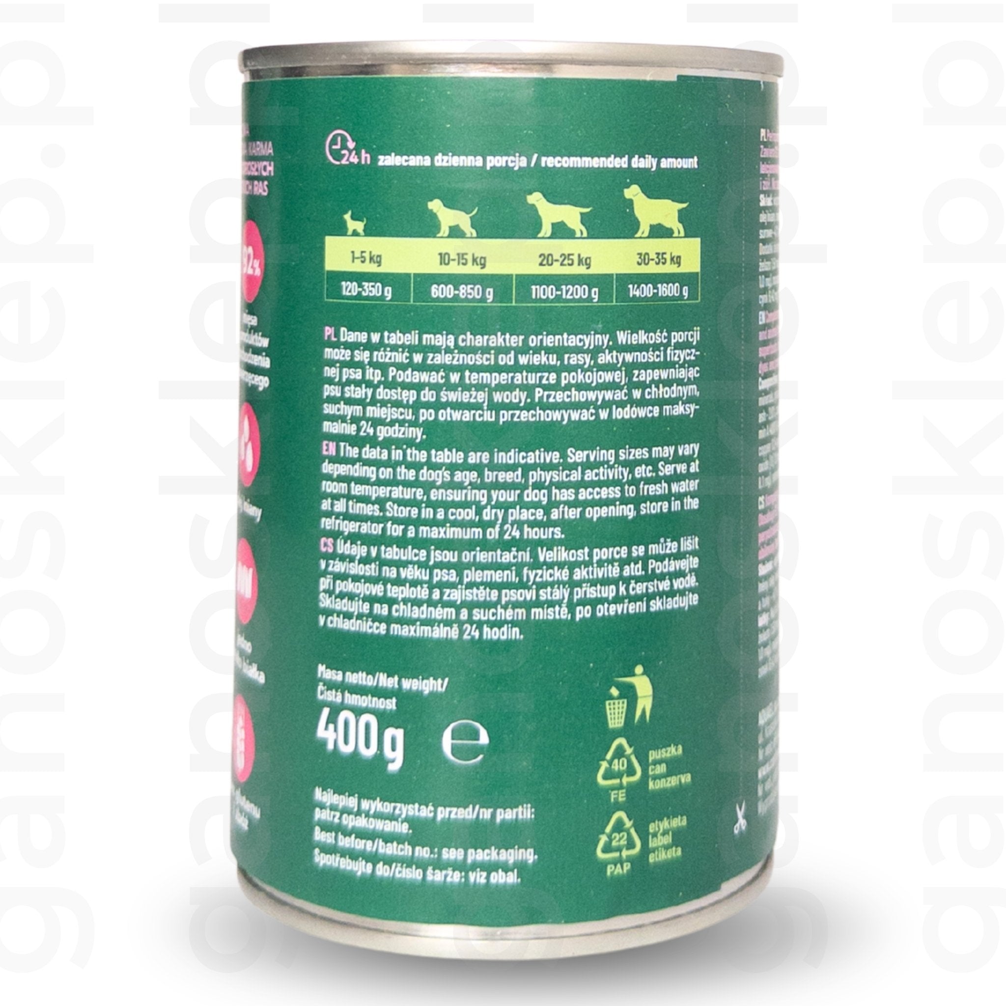 Comfy Appetit Vita Superfood – Wieprzowina (400g)