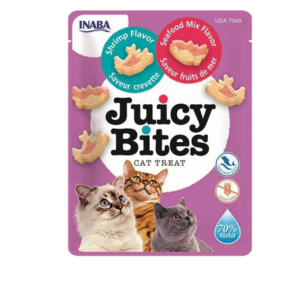 INABA Juicy Bites Krewetki & Owoce Morza (33,9g)
