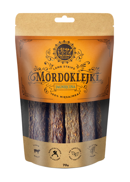 Trzypsy Mordoklejki z jagnięciny (70g)