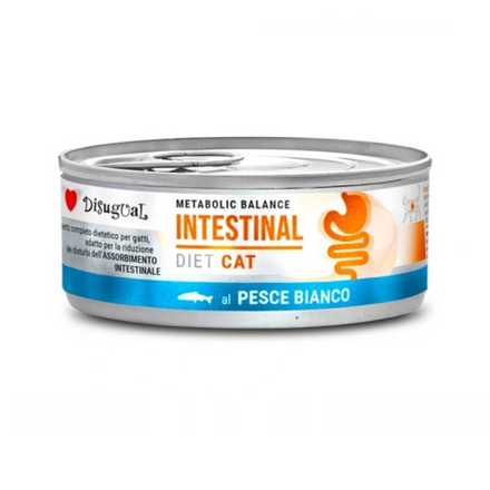 DISUGUAL CAT Intestinal Biała ryba (85g)