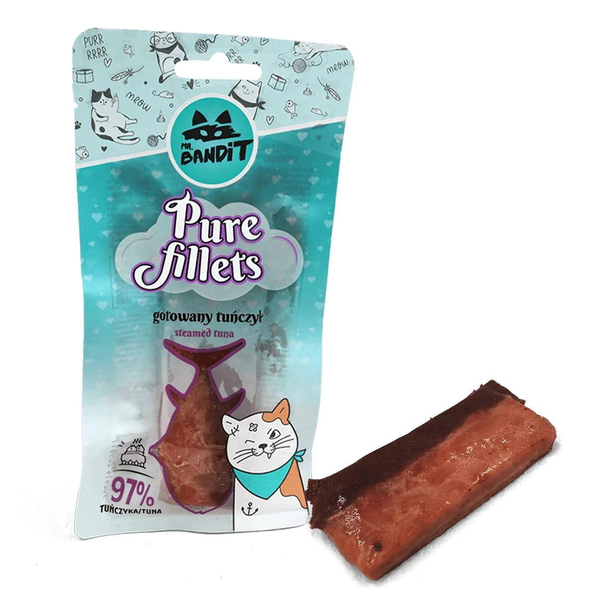 Mr. BANDIT Pure Fillets gotowany tuńczyk (30g)