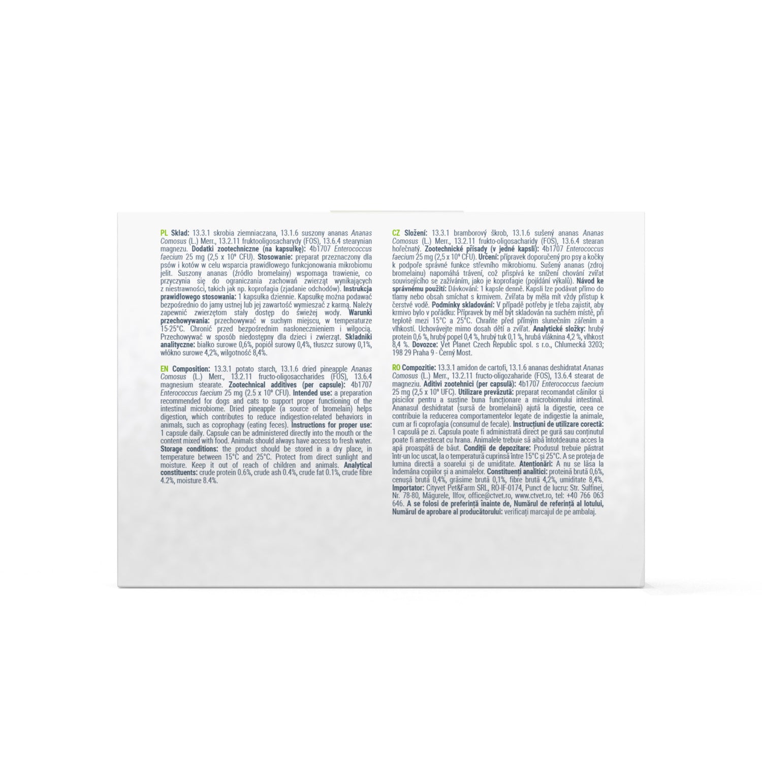 VET EXPERT PROBIOTIC FORMULA – probiotyk