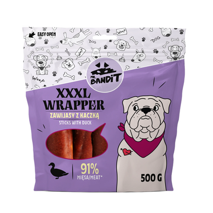 Mr.Bandit WRAPPER XXXL – Zawijas z kaczką (500g)